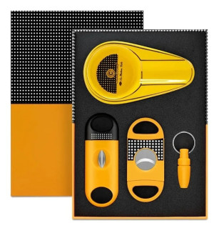 Kit Presente Cohiba Para Charuto Cinzeiro Furador Cortador Reto E V sergipe, Kit Presente Cohiba Para Charuto Cinzeiro Furador Cortador Reto E V aracaju